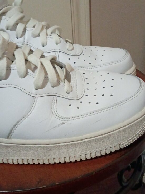 Nike Air Force 1 \'07 Mid Shoes Mens Size 11.5 White Mid Top Sneakers CW2289-111 main image 8
